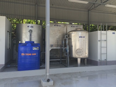 Hệ thống xử lí nước cấp cho sinh hoạt